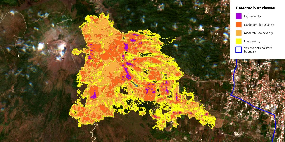 Vesuvio - header incendio 2025